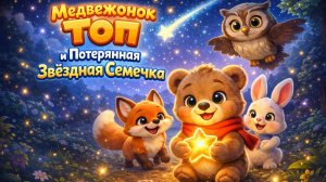 Сборник серий 1-10 про Мишку топу. Детский интересный сериал. Мишка Топ.