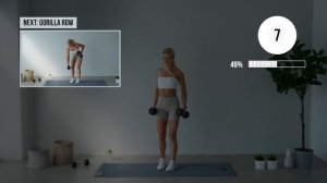 ТРЕНИРОВКА НА РУКИ И СПИНУ| с гантелями| 30 минут