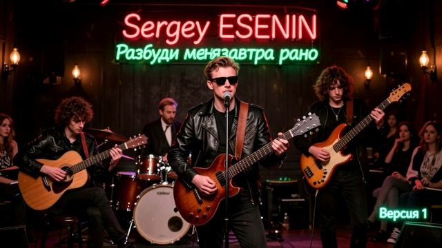 Сергей Есенин - Разбуди меня завтра рано (Rock) ver.1