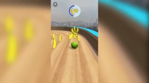 Going Balls  Super Speed run Gameplay New Update Level 1836 Banana frenzy