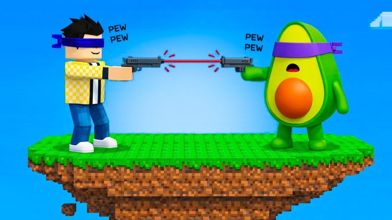 Слепой выстрел в Роблокс смотреть онлайн