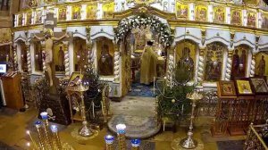 Навечерие Богоявления.  Сщмч. Феопемпта, еп. Никомидийского,  и мч. Феоны. Всенощное бдение