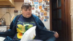 распаковка трата денежек с андрюшеной карточки