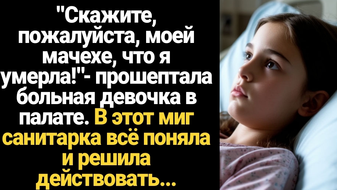 ИСТОРИИ ИЗ ЖИЗНИ/Скажите моей мачехе, что я умерла- прошептала умирающая девочка смотреть онлайн