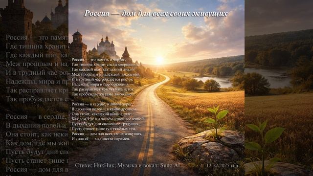 Россия — дом для всех своих живущих