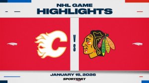 16.01.2026 | ОБЗОР МАТЧА | Чикаго Блэкхоукс - Калгари Флэймз | Highlights