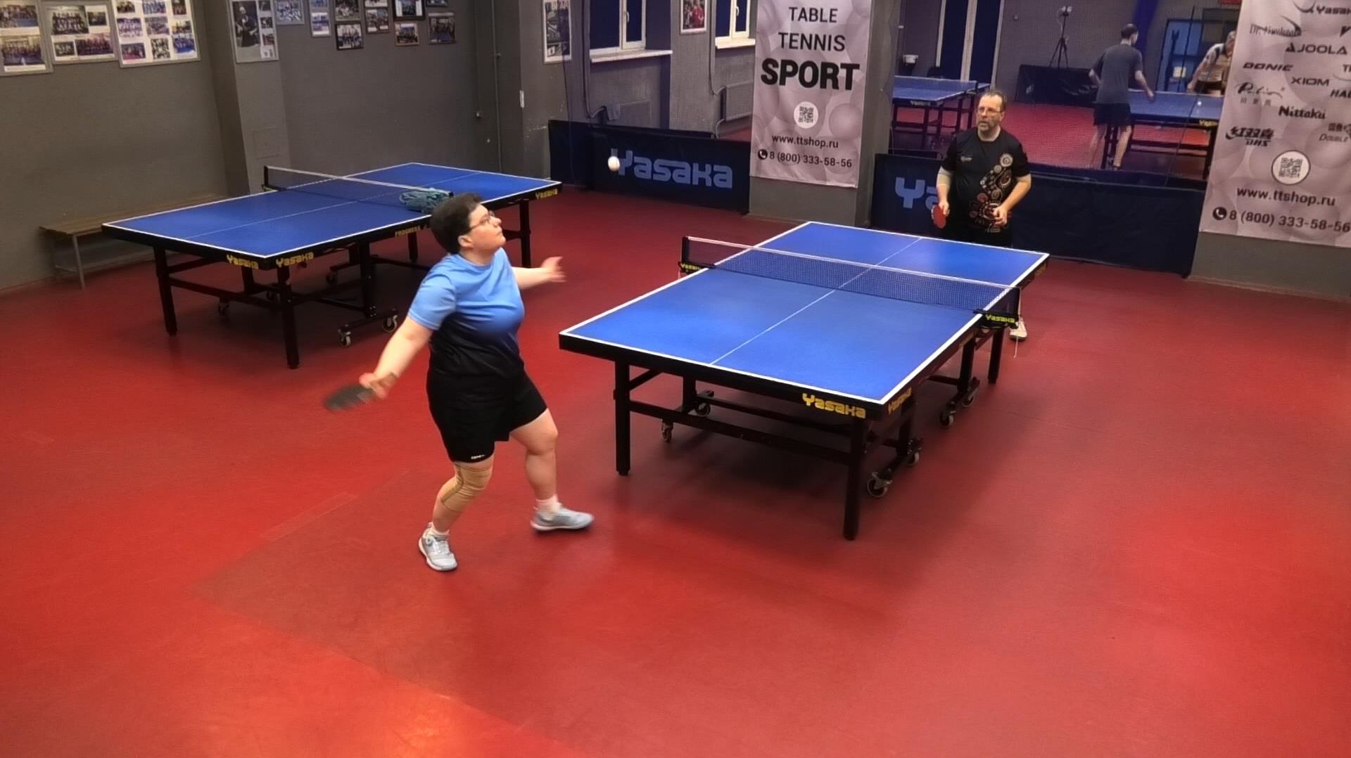 матч-реванш однажды Чирков А. - Федосеева М. 02.01 после турнира по настольному теннису смотреть онлайн