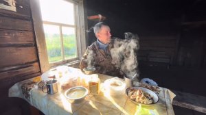 Таежная изба. Обустройство, уха, рыбалка. Ответы зрителям. Часть 2.