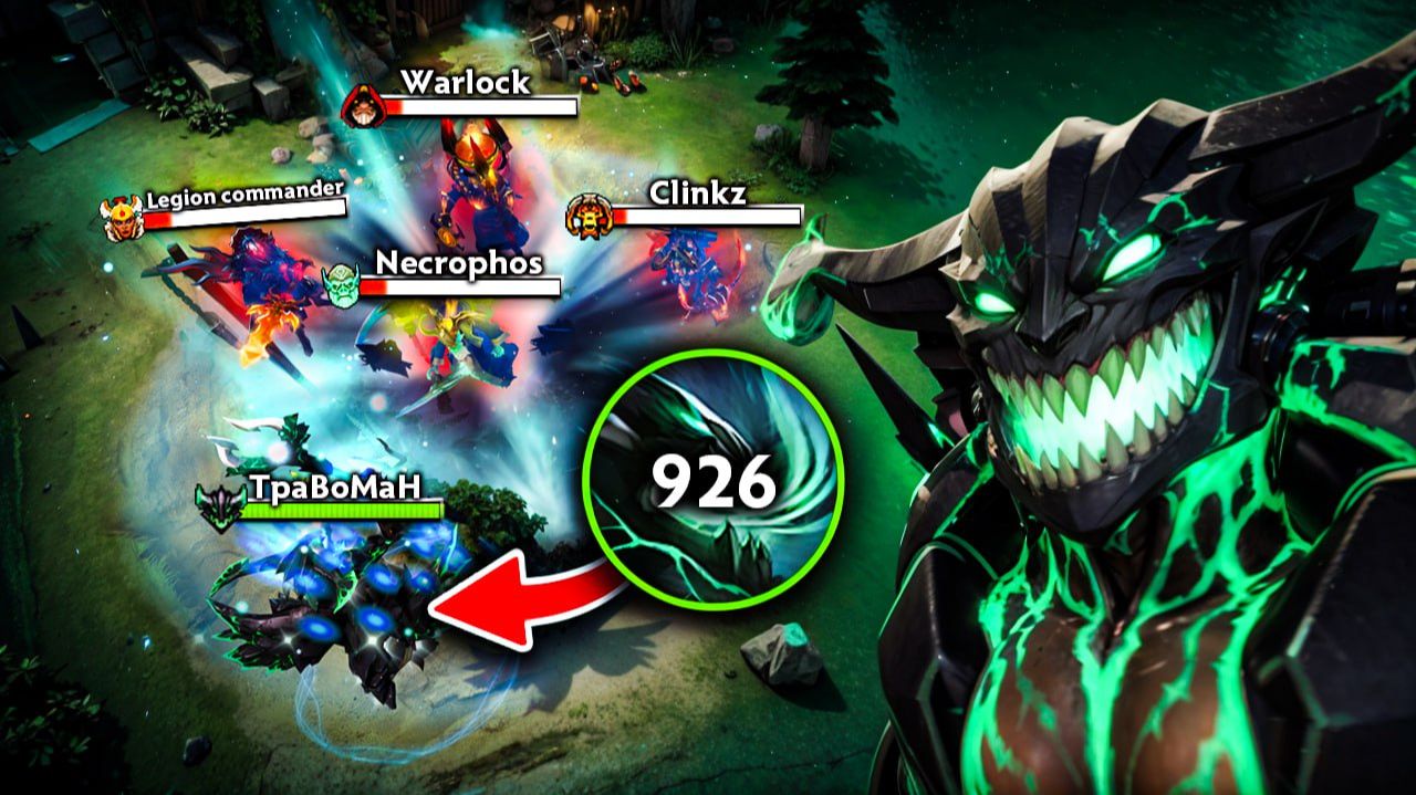 НАЙС УРОН! ОД убивает ЗА УЛЬТ ЛЮБОГО 🔥 Травоман Дота 2