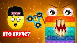 КТО КРУЧЕ ? СПИНЕР, СИМПЛ ДИМПЛ или ПОП ИТ!
