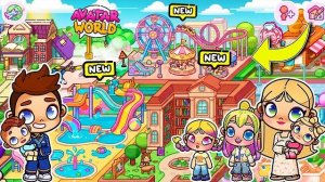 ОБЩЕСТВЕННЫЕ УЧАСТКИ 🚌💒 в AVATAR WORLD ИСТОРИЯ 💕 РУТИНА СЕМЬИ ОБНОВЛЕНИЕ ВСЕ СЕКРЕТЫ СЕРИАЛ