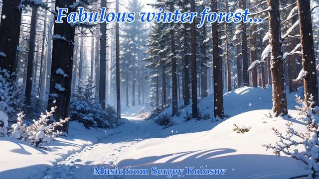 Fabulous winter forest...(Music from Sergey Kolosov) смотреть онлайн