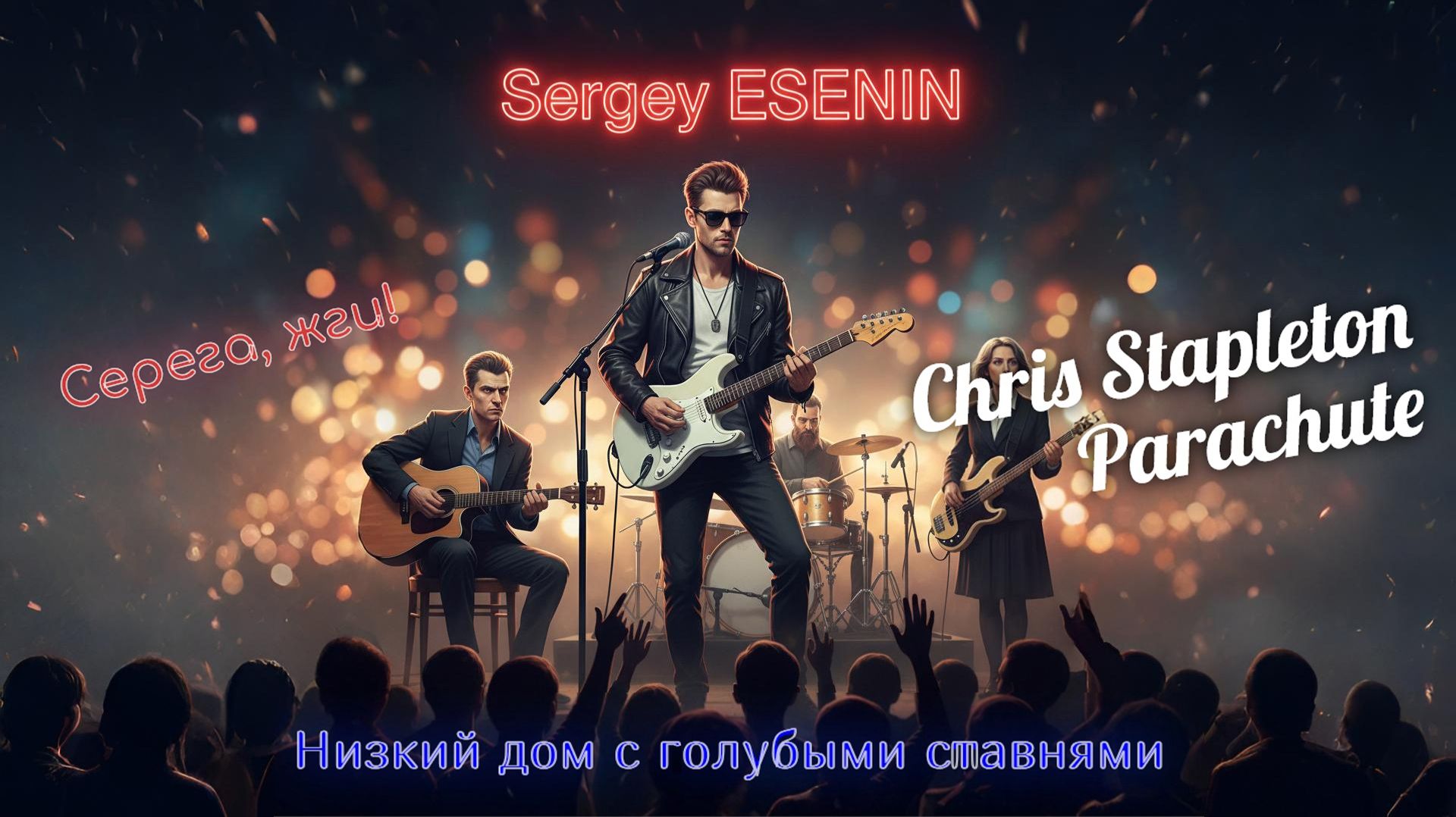 Сергей Есенин - Низкий дом с голубыми ставнями (Chris Stapleton-Parachute) Acoustic NuMetal AI Cover