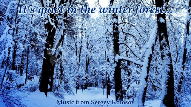 It's quiet in the winter forest...(Music from Sergey Kolosov) смотреть онлайн