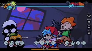 фнф пико и боефрнд против скид и бамп