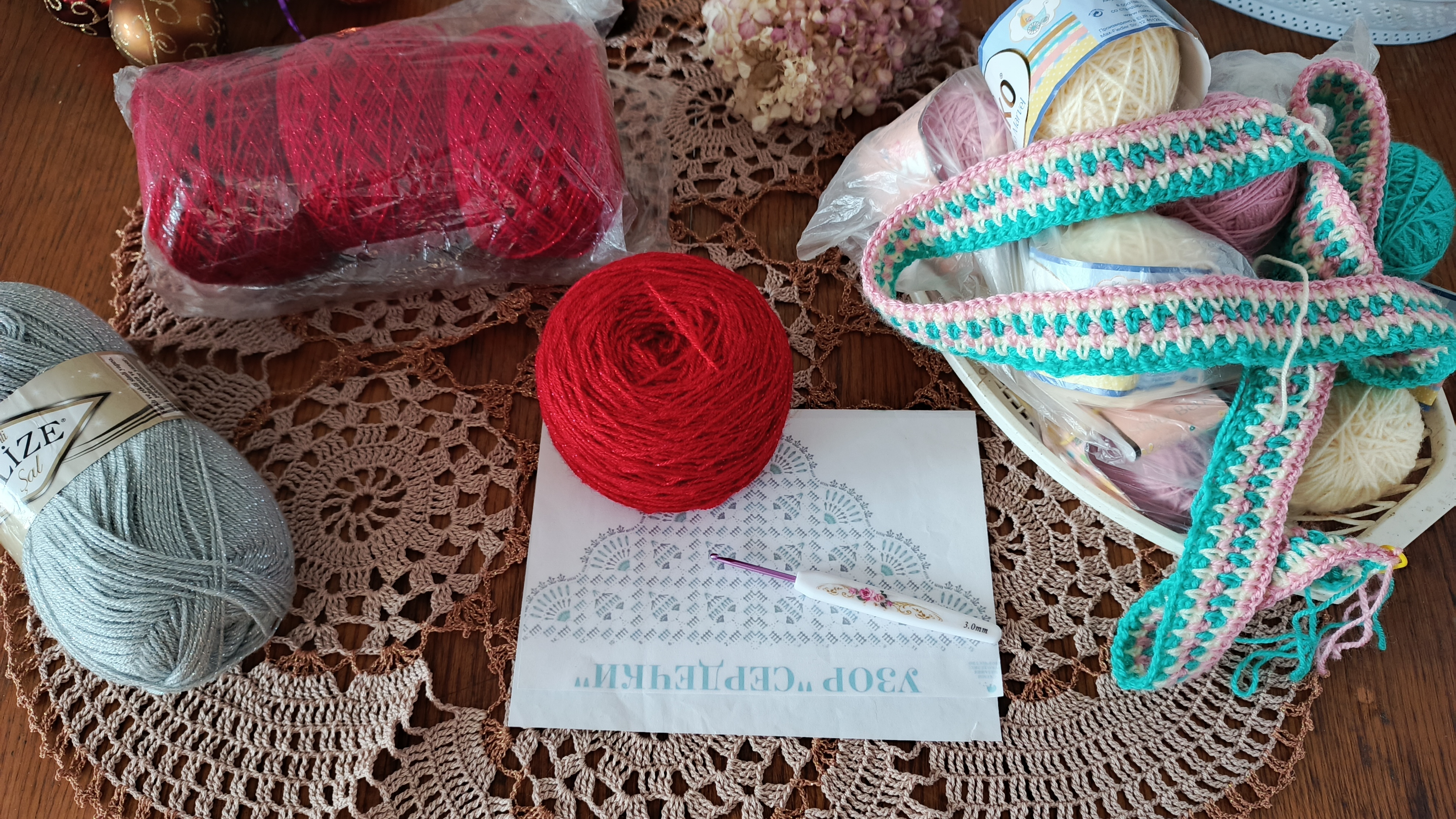 17-01-2026.Я не устану их вязать. Мои новые процессы.