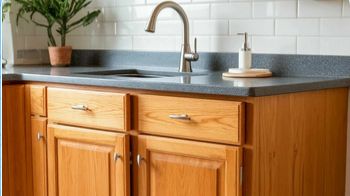 Меняем тумбу не снимая раковину. смотреть онлайн