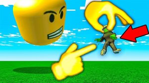 ROBLOX в VR с ОГРОМНЫМИ РУКАМИ! Часть 1 В роблокс Нубастер! Roblox