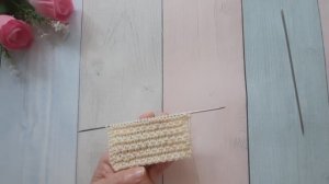 Шикарный рельефный узор..