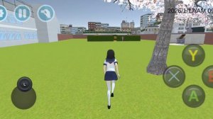 Под конец меня девка какая-то нашла, вот называние игры: High school simulator 2018
