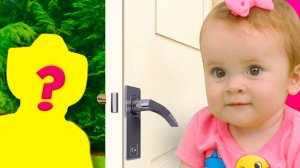 Кто Там у Двери ? | Семейные песни для детей | Майя и Маша+Детские песенки