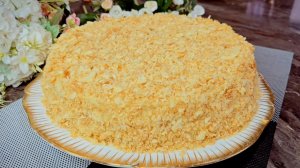 Снимаю Шляпу Перед Тем Кто Придумал Этот Рецепт!! Быстро, просто и легко! Торт НАПОЛЕОН!