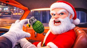 выкинул ПЛОХОГО САНТУ из ТАКСИ! | Taxi Driver VR / Часть 3