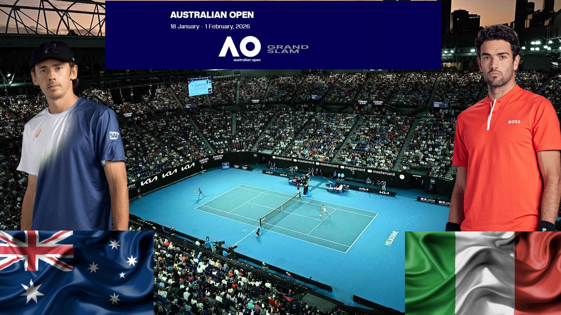 Алекс Де Минаур - Маттео Берретини