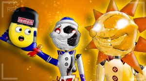 СТРАШНЫЕ АНИМАТРОНИКИ СОЛНЦЕ И ЛУНА в ROBLOX Нубастер