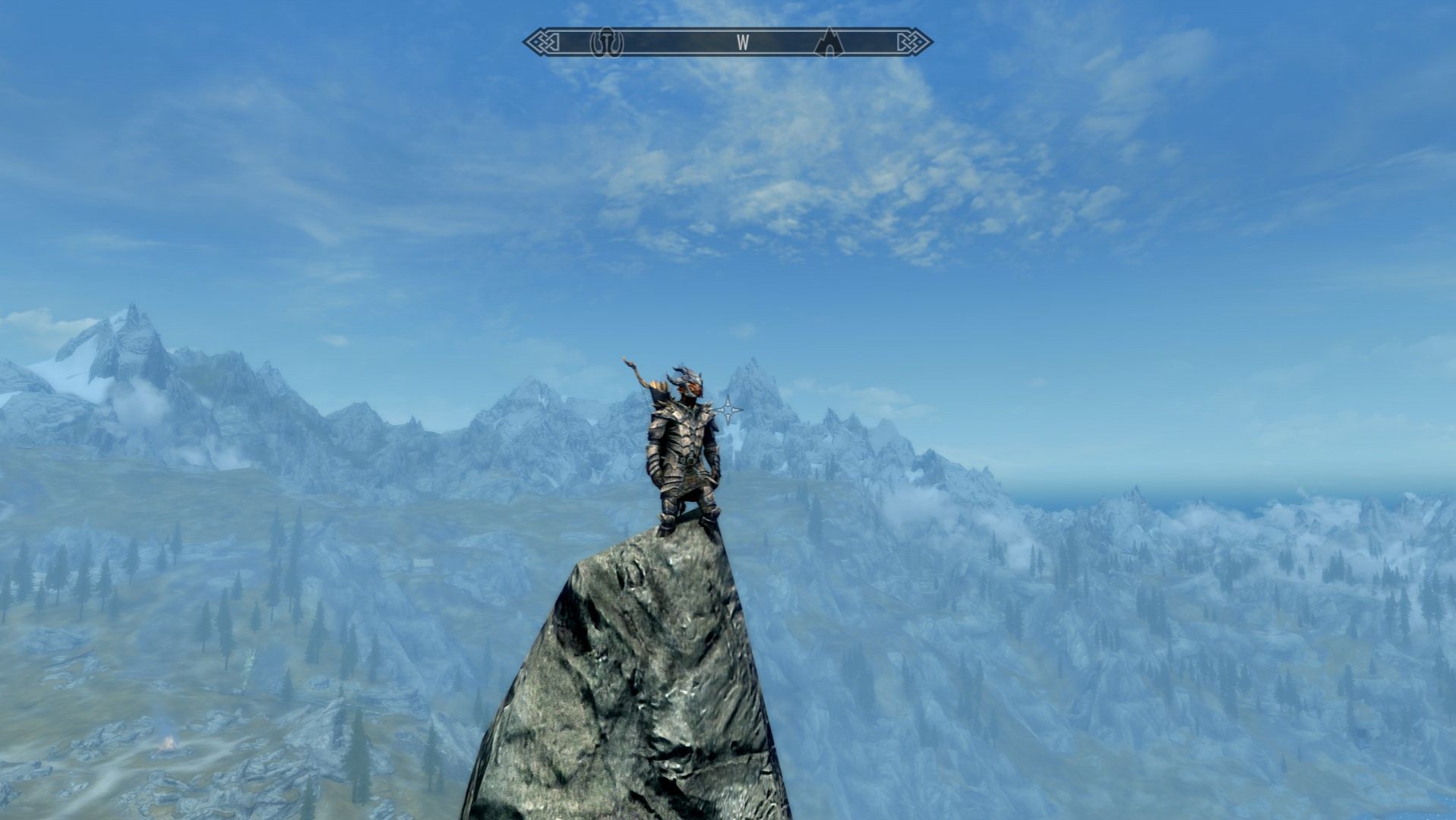 СКАЙРИМСКОЕ СЕЛФИ НА ГОРЕ Ϟ The Elder Scrolls 5: Skyrim Anniversary edition #17