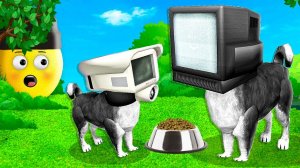 ПИТОМЦЫ ТВ МЕН и КАМЕРА МЕН в ROBLOX!