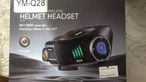 YM-Q28 Гарнитура с видео регистратором для мотошлема