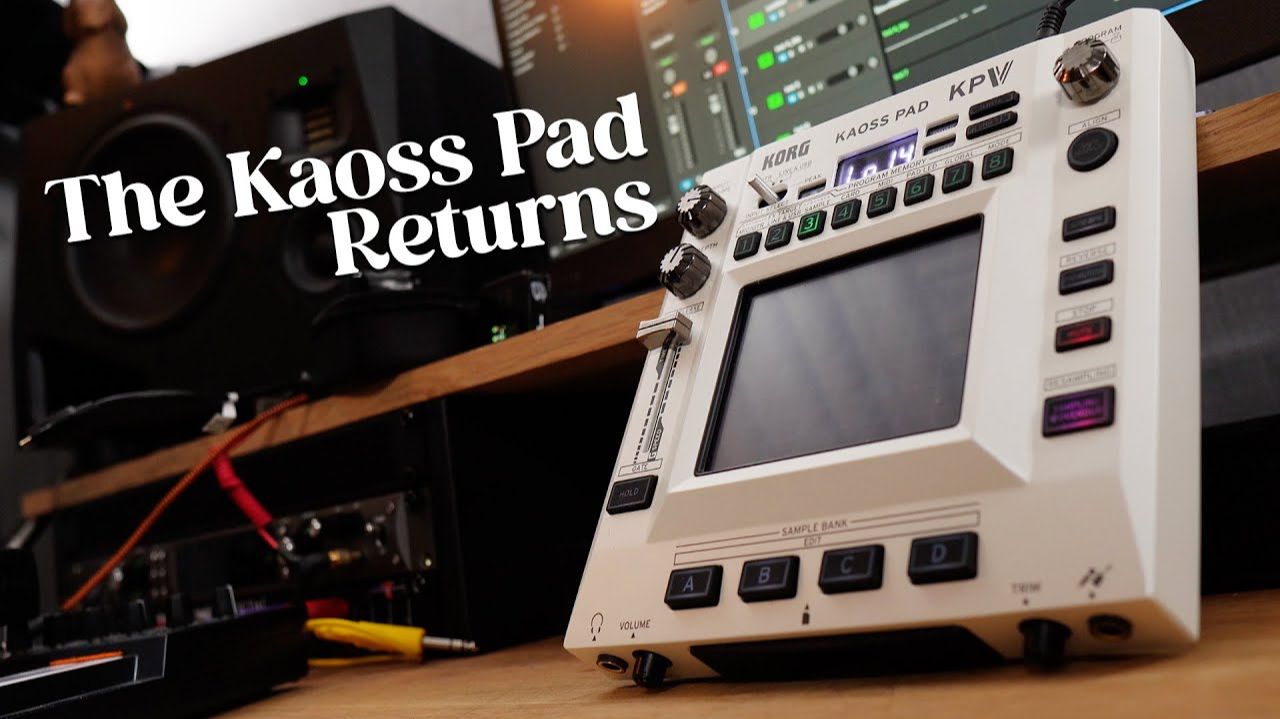 Korg Kaoss Pad KPV: Classic Kaoss Pad, Reinvented?