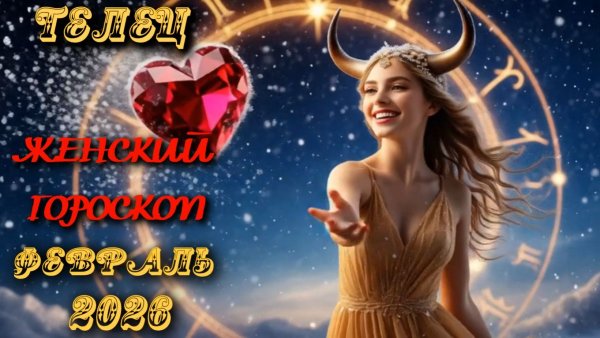 Телец. Женский гороскоп. Февраль. 2026.