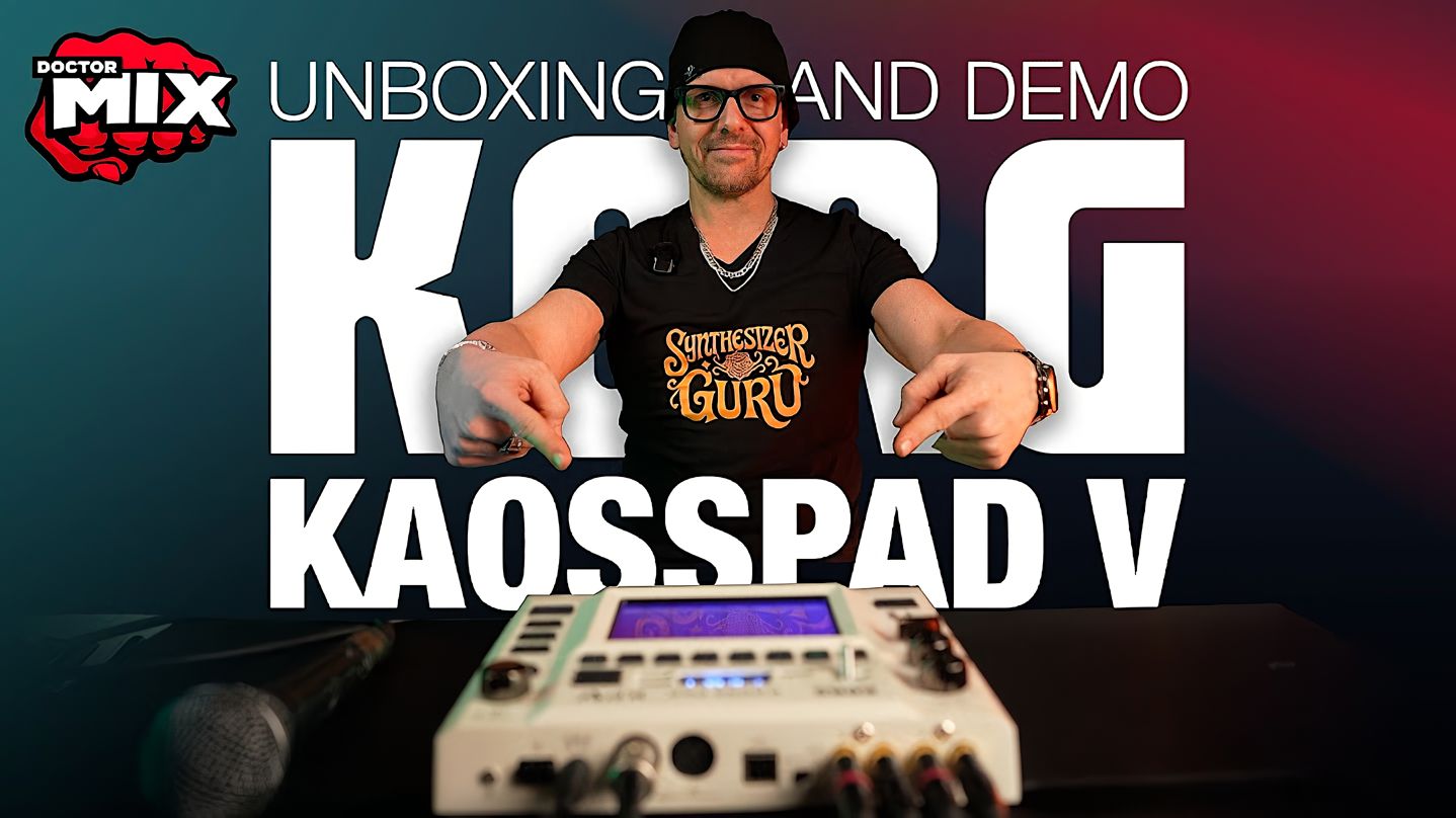 Korg Kaoss Pad KPV: Unboxing and Demo