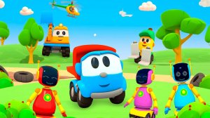 Лева Грузовичок Много Развивающих Игр Для Детей Лева Играет