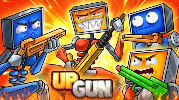 ВОЗВРАЩЕНИЕ ЛЕГЕНДЫ :D УГАРНАЯ БИТВА РОБОКОЛОБКОВ UPGUN!