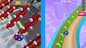 Going Balls  Super Speed run Gameplay New Update Level 1861 to 1864 Race Banana frenzy