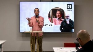 Выступление перед студентами на проекте университета Синергия "Большая Встреча".