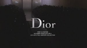 Показ коллекции Christian Dior Prêt-à-Porter осень-зима 2012-2013
