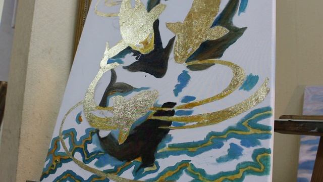 VLOG И ХУДОЖКА: РЫБКИ ПОТАЛЬЮ | С чего начать писать? | СПЕЦИАЛЬНАЯ техника | ЧАСТЬ 2