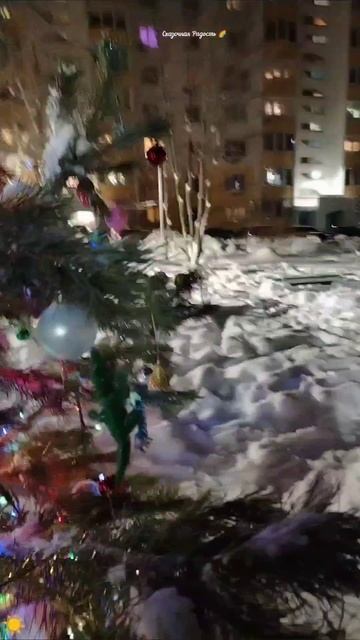 #новогоднийдвор #любимыйсолнечный #зима #обзор #красиво #ёлка #моиэмоции #новогодниеигрушки #событие смотреть онлайн