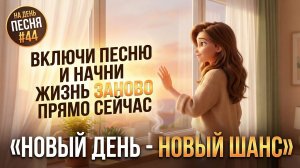 НА ДЕНЬ ПЕСНЮ #44 | МОТИВАЦИОННАЯ ПЕСНЯ-АФФИРМАЦИЯ для нового начала | "Новый день — новый шанс"