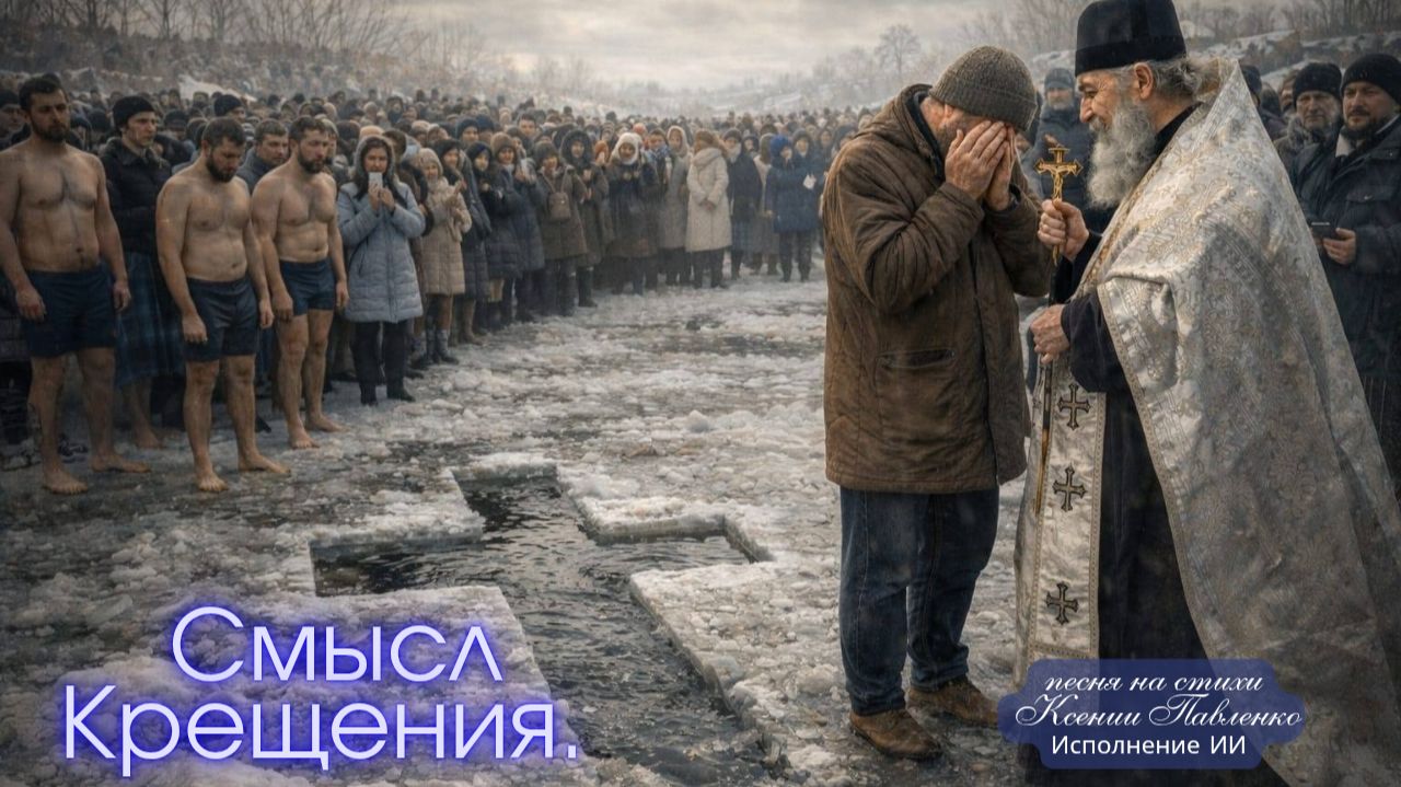 "СМЫСЛ КРЕЩЕНИЯ " песня на стихи Ксении Павленко смотреть онлайн