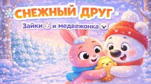 СНЕЖНЫЙ ДРУГ! ТОПА И МИЛА ПРИКЛЮЧЕНИЕ ЗВЕРЯТ МУЛЬТИК! ДОБРАЯ ПЕСЕНКА ДЛЯ ДЕТЕЙ