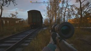 сталкер 2 база ОПС   снайперский глушитель тайник юпитер