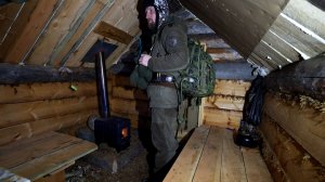 БОРОВАЯ ИЗБА. СНИМАЮ КАПКАНЫ. ОБУВЬ ДЛЯ ОХОТНИЧЬИХ ЛЫЖ.