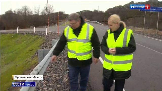 Дорога в Териберку из Мурманска полностью заасфальтирована, ноябрь 2025. смотреть онлайн