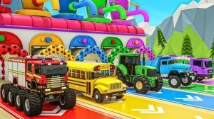 Для детей мультики про машинки