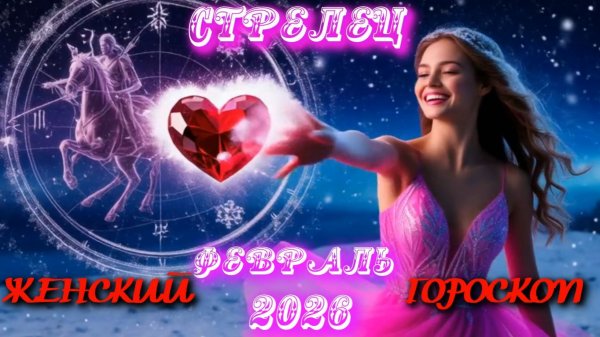 Стрелец. Женский гороскоп. Февраль. 2026.